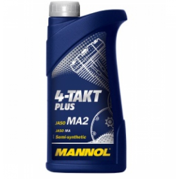 Масло моторное Mannol (SCT) 4-ТАКТ Plus 10w40 1л 1400