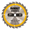 Пильный диск DeWalt Construction 184х16мм 24ATB DT1939-QZ