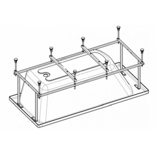 Монтажный набор для ванны Roca Sureste 150х70 см ZRU9302779