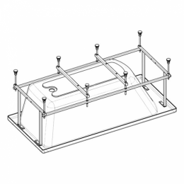 Монтажный комплект для ванны Roca BeCool 180*80 ZRU9302786