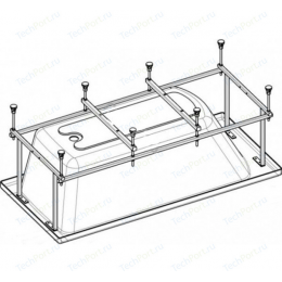 Монтажный комплект для ванны Roca Easy 170х75 (ZRU9302900)