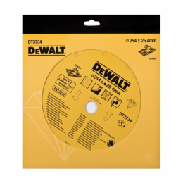 Диск алмазный по камню DeWalt (250х25,4 мм) DT 3734