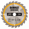 Пильный диск DeWalt CONSTRUCT 165х20 мм 24 ATB DT1949-QZ