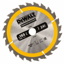 Пильный диск DeWalt Construction 165х20 мм 24ATB DT1934-QZ