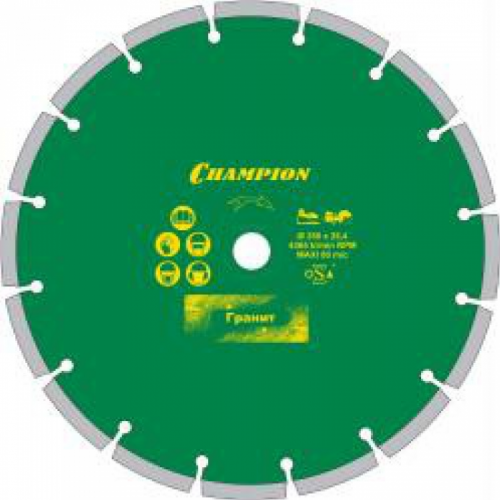 Диск алмазный Champion асфальт 350/25,4 Asphafight C1606