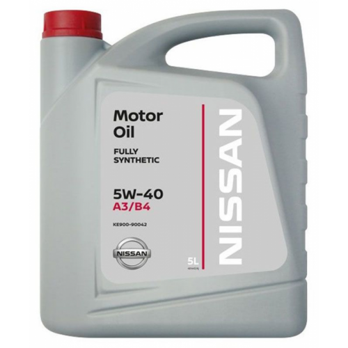 Масло моторное синтетическое Nissan Motor Oil 5W40 5 л KE900-90042R