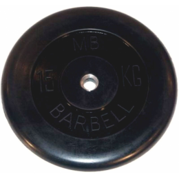 Диск обрезиненный MB Barbell MB-PltB26-15