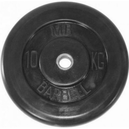 Диск обрезиненный MB Barbell MB-PltB51-10