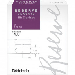 Трости для кларнета Rico DCT1040 Reserve Classic