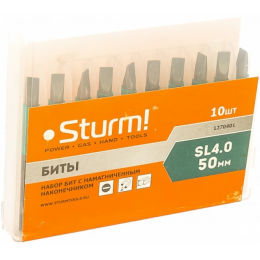 Биты Sturm 10 шт SL4 50 мм 1270401