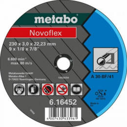 Отрезной круг по металлу Metabo Novoflex 115x2,5x22,2 stone 616455000