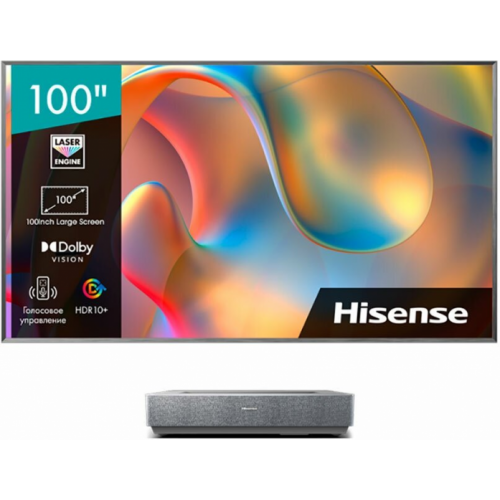 Телевизор Hisense Lazer 100L5H серебристый