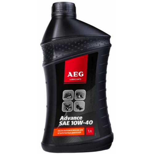 Масло моторное Aeg Advance SAE 10W40 API SJCF Масло 4Т п/с 1л 30645