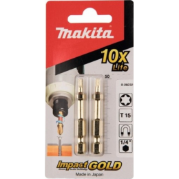 Бита для заворачивания Makita Impact Gold T15 50 мм E-form (MZ) 2 шт. B-28232