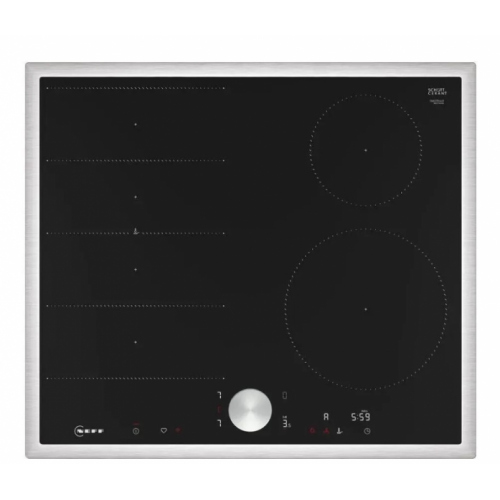 Индукционная варочная поверхность Neff T66STE4L0 черный/нержавеющая сталь