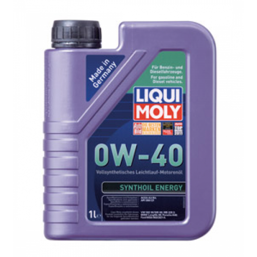 Масло моторное LIQUI MOLY Synthoil Energy 0w40 (1л) Синтетика 1922/1360