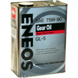 Масло трансмиссионное ENEOS Gear GL-5 75W90 4 л OIL1370