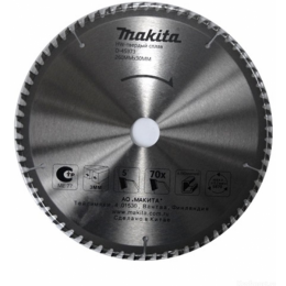 Диск пильный для алюминия Makita 260х3015.88х3.0мм 70зуб D-45973